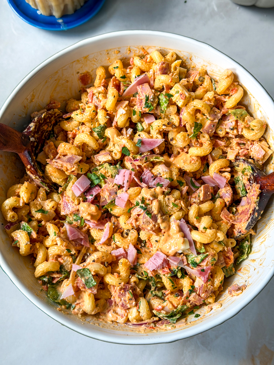 Grinder pasta salad