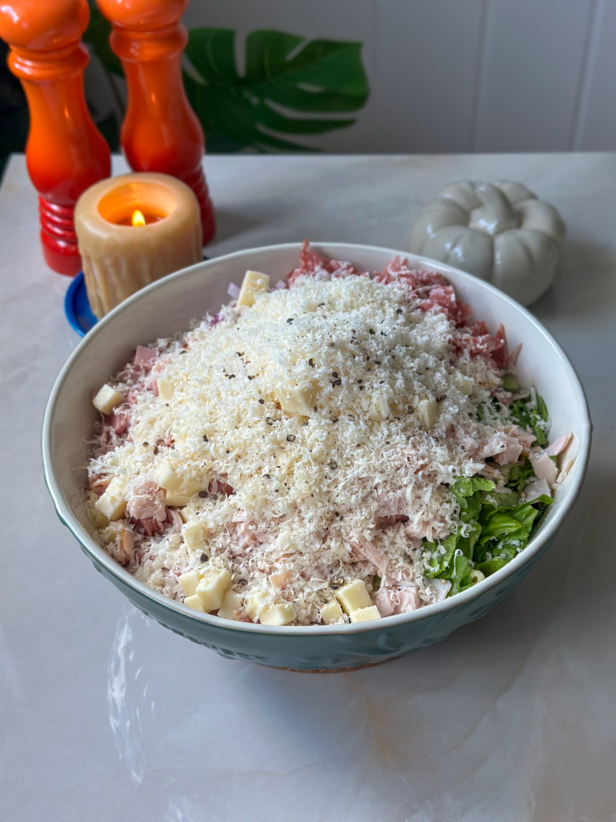 Grinder pasta salad