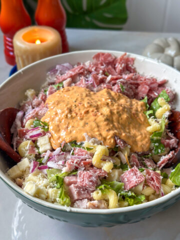 Grinder pasta salad
