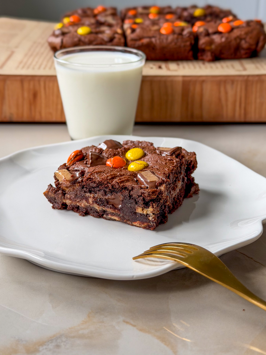 best-reeses-brownies-homemade