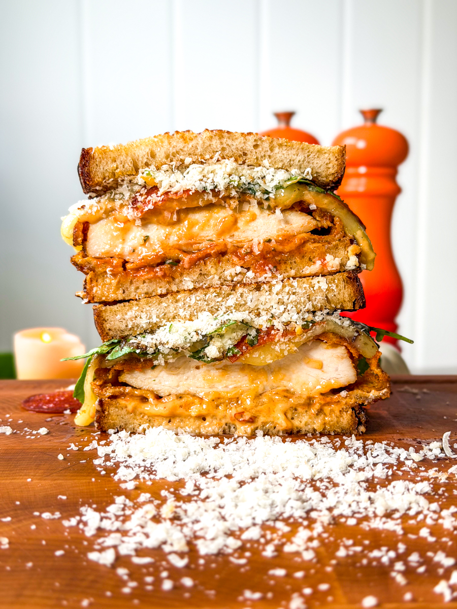 chicken schnitzel sandwich