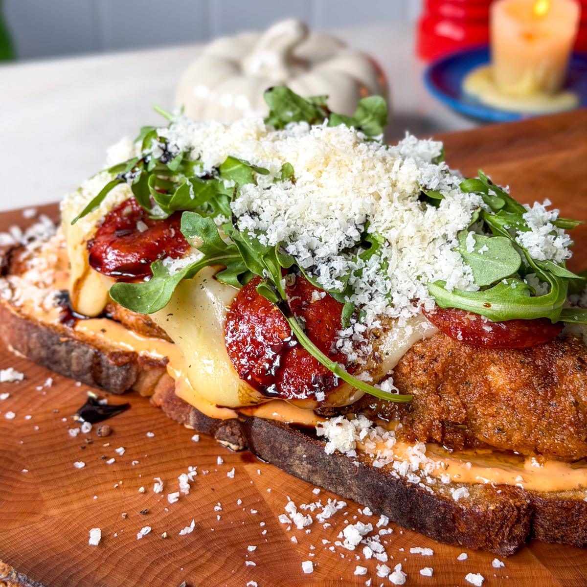 easy pizza sandwich