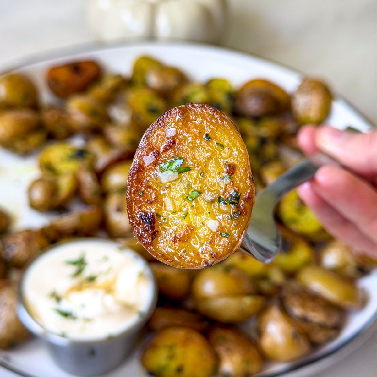 garlic butter potatoes