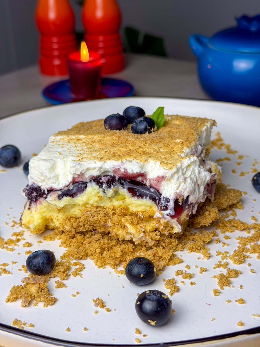 no bake blueberry cheescake