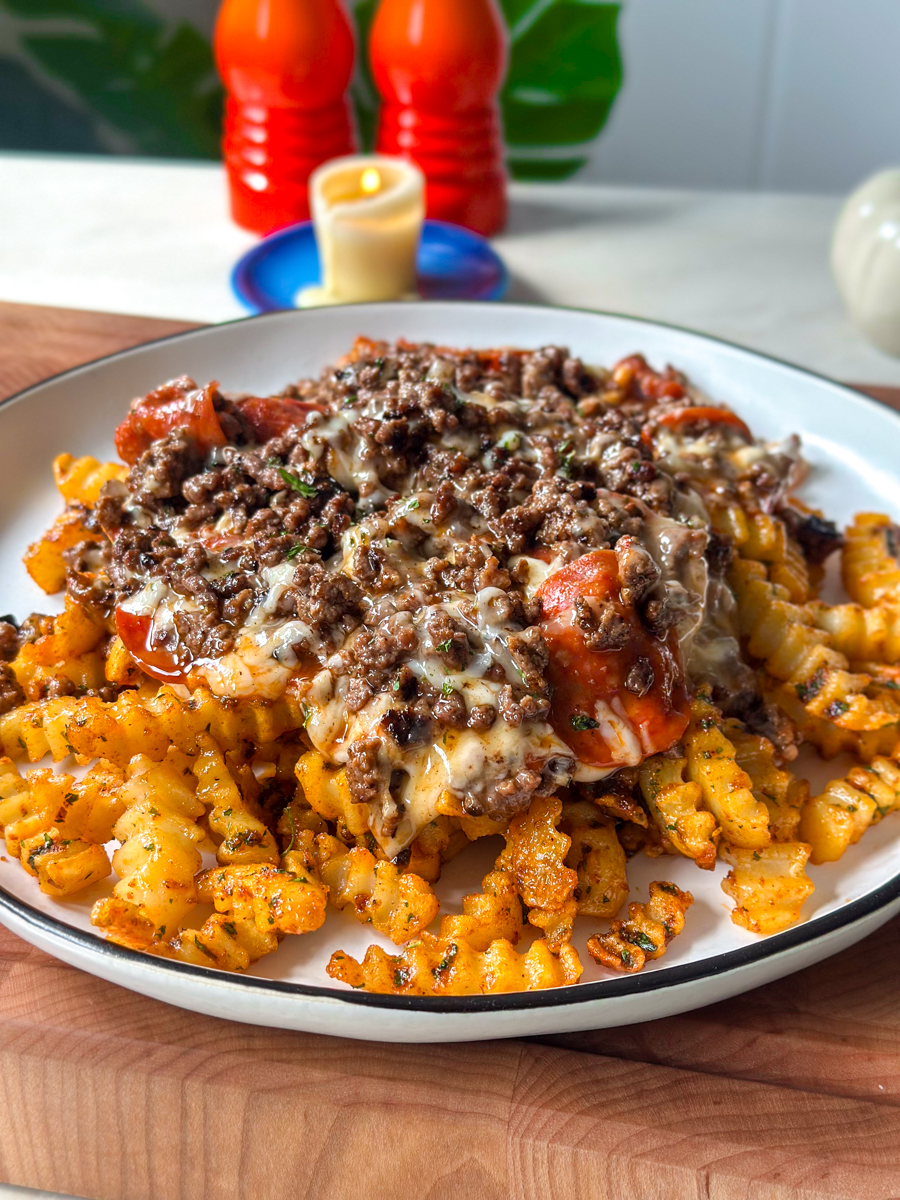 pizza loaded fries