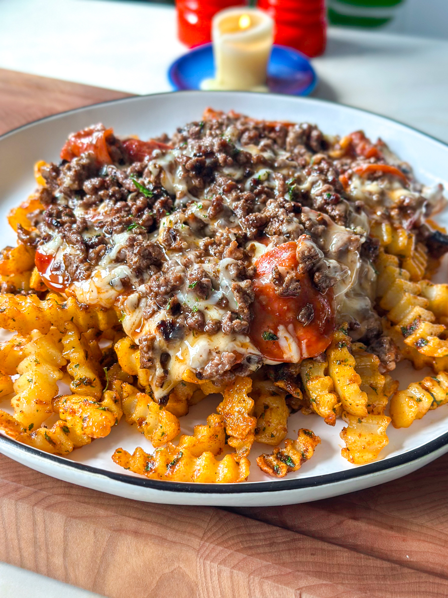 pizza loaded fries