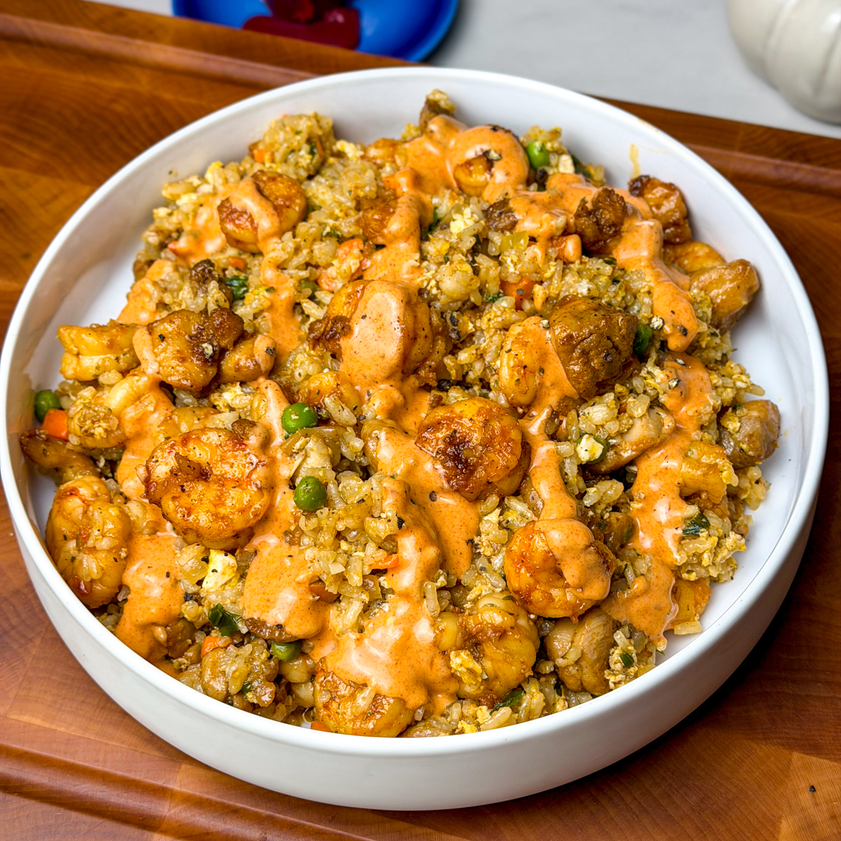 shrimp chicken fried rice