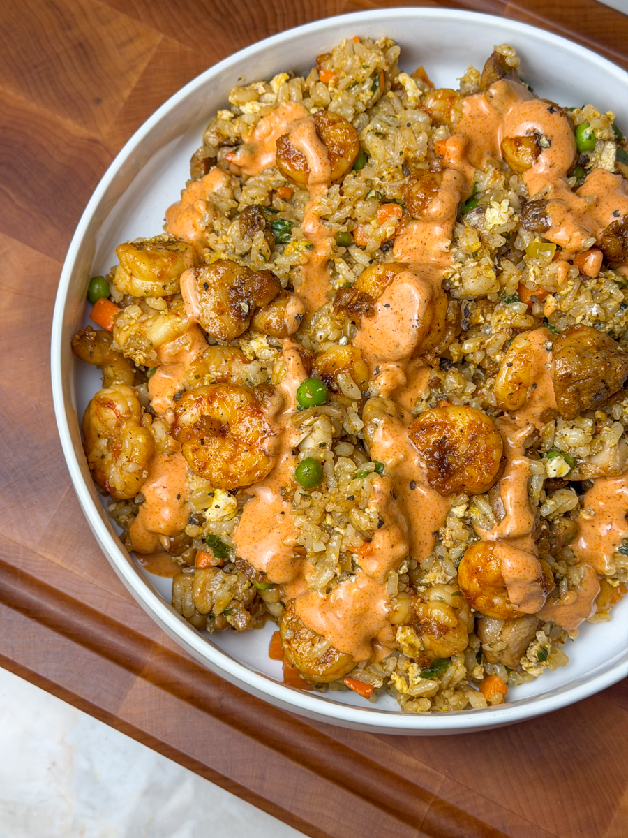 shrimp chicken fried rice