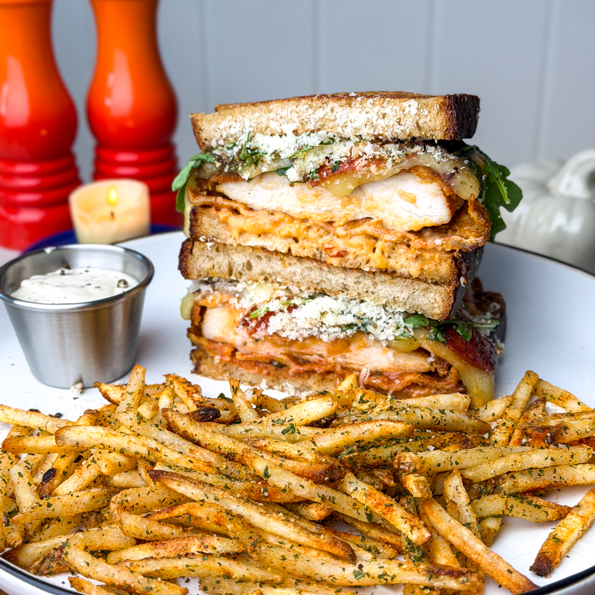 spicy mayo sandwich