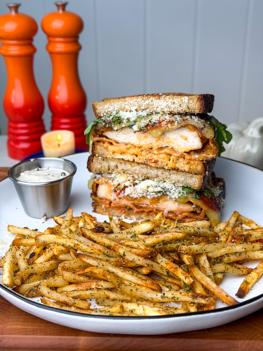 spicy mayo sandwich