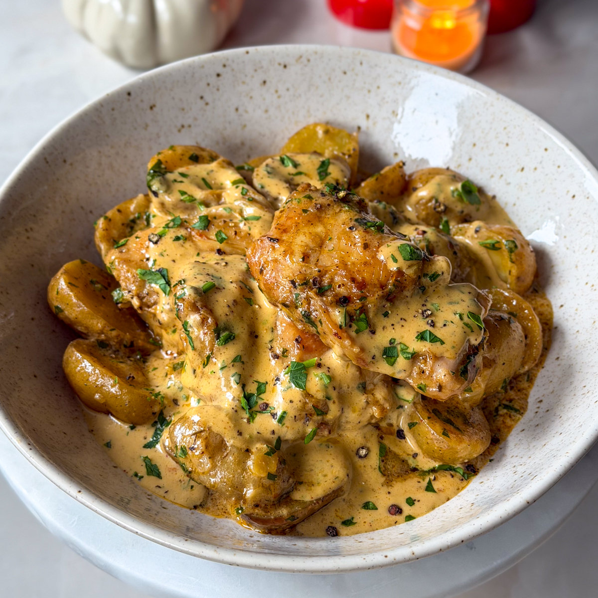 crockpot chicken potatoes