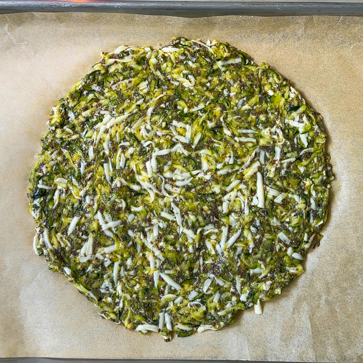 Transfer to a baking tray & bake!