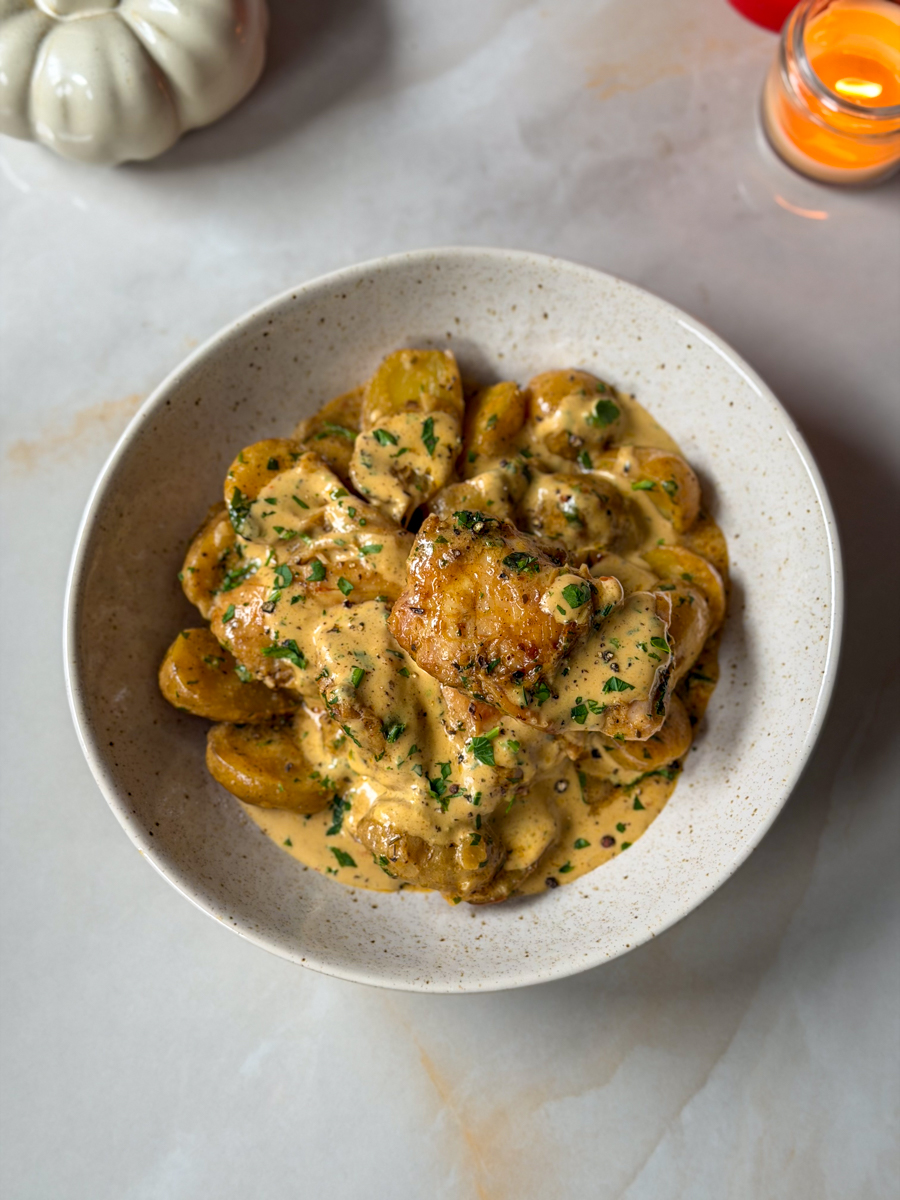 slow cooker chicken potatoes