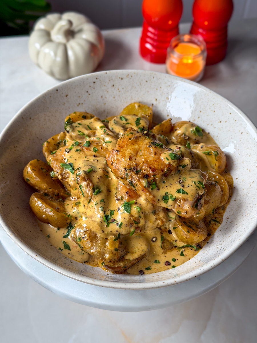 slow cooker chicken potatoes