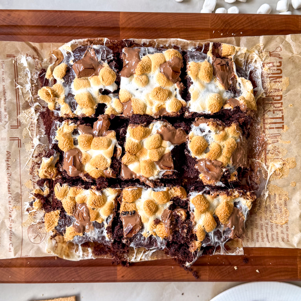 smores brownies