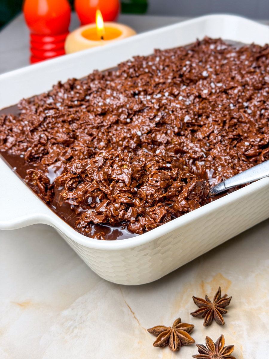 chocolate crunch cake