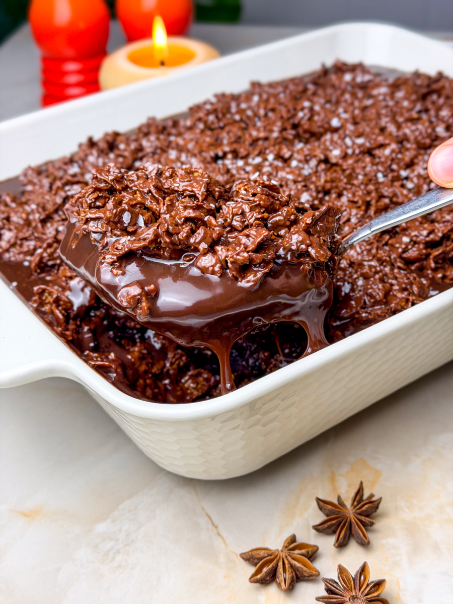 chocolate crunch cake