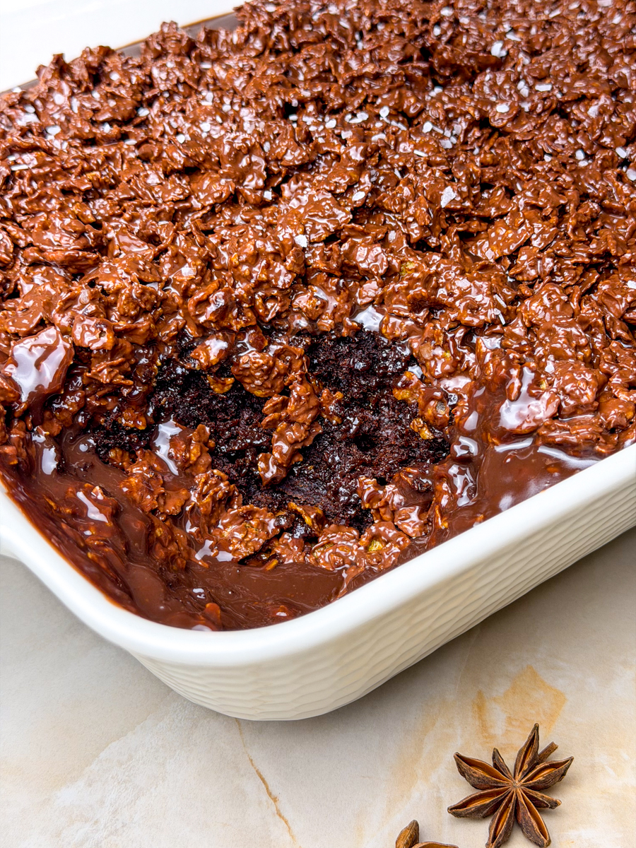 chocolate crunch cake