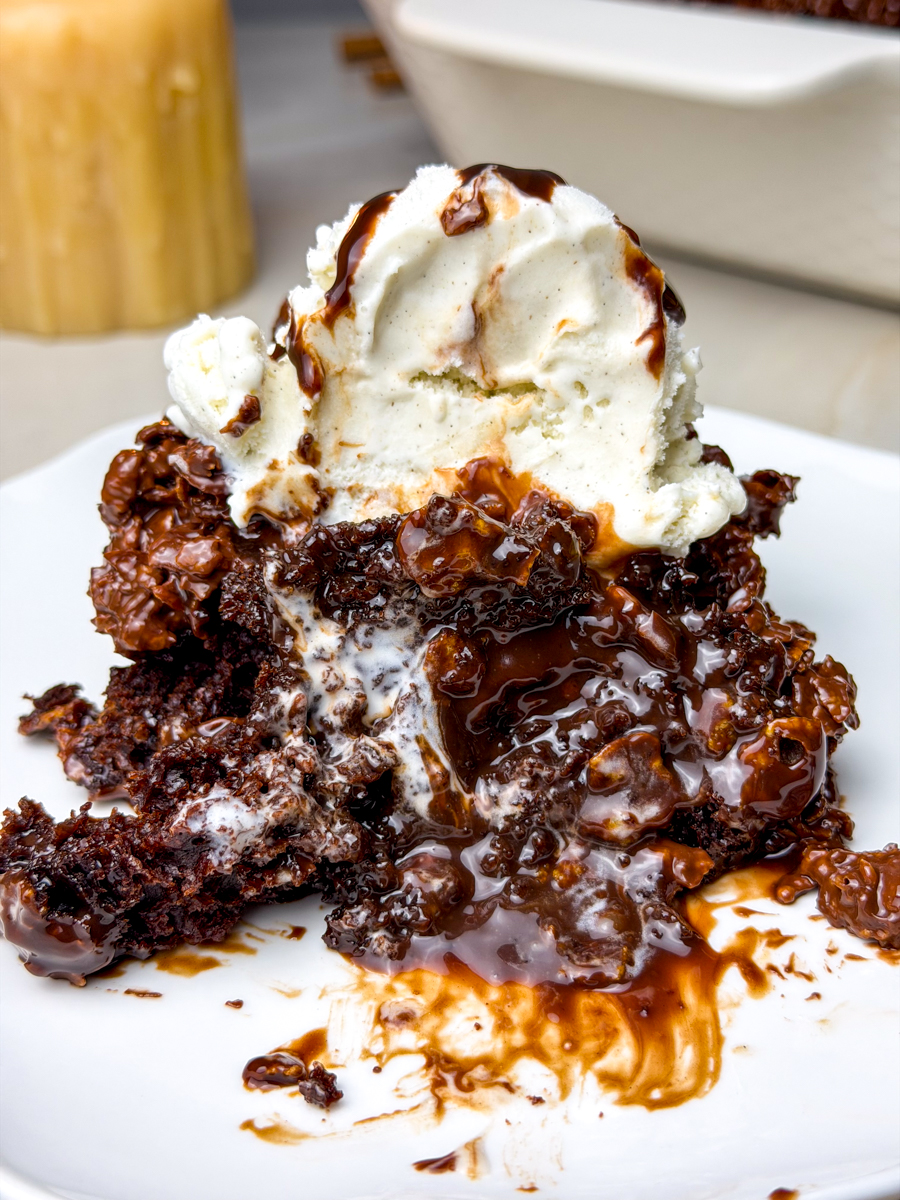 chocolate crunch cake