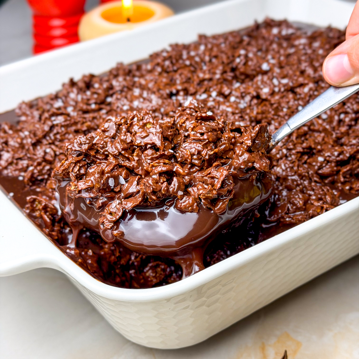 chocolate crunch cake
