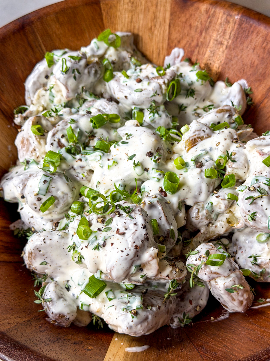 crispy smashed potatoes
