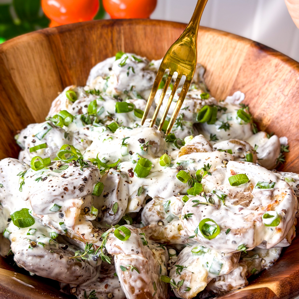 crispy smashed potatoes