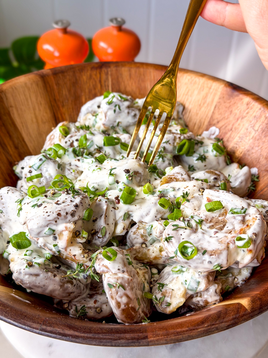 crispy smashed potatoes
