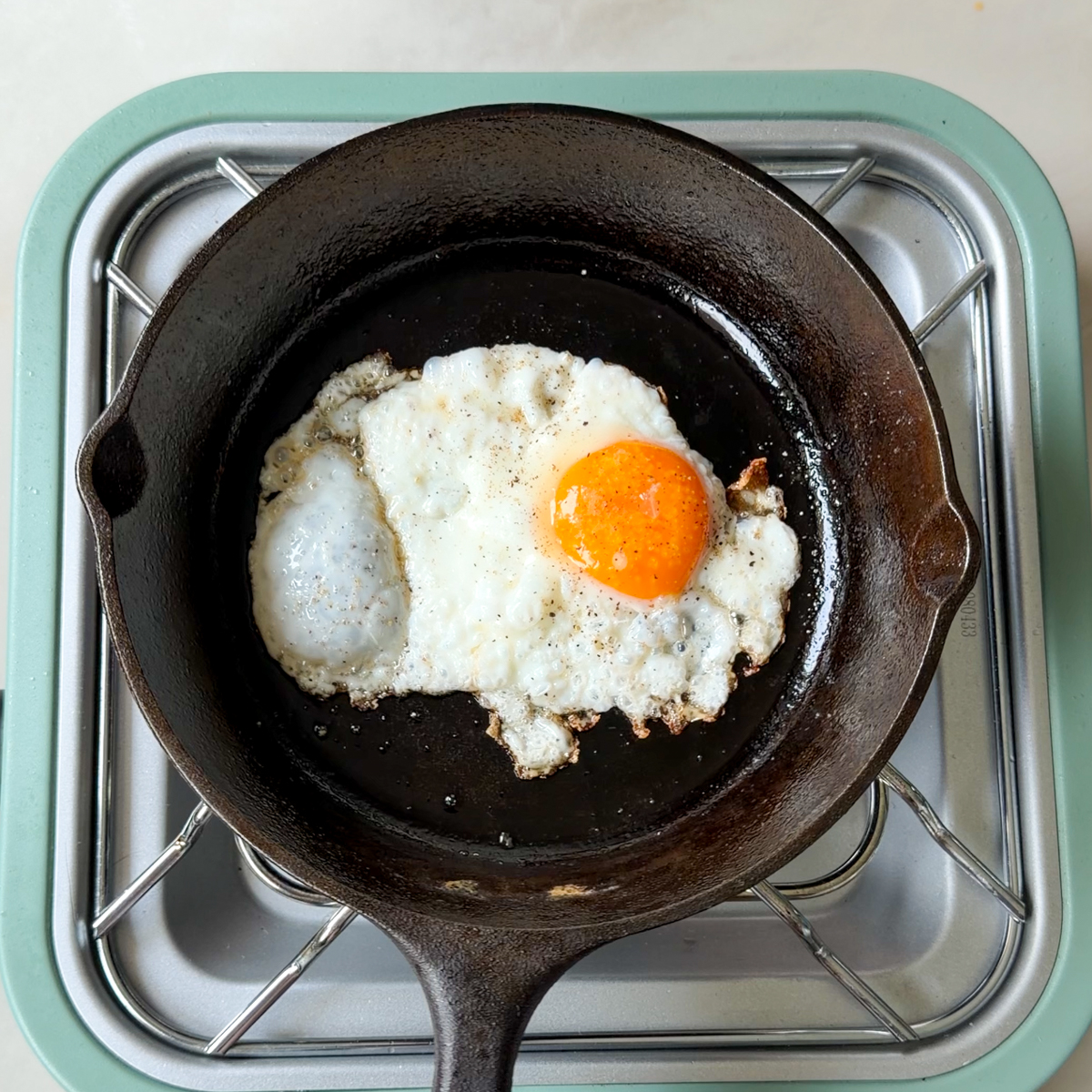 Fry an egg!