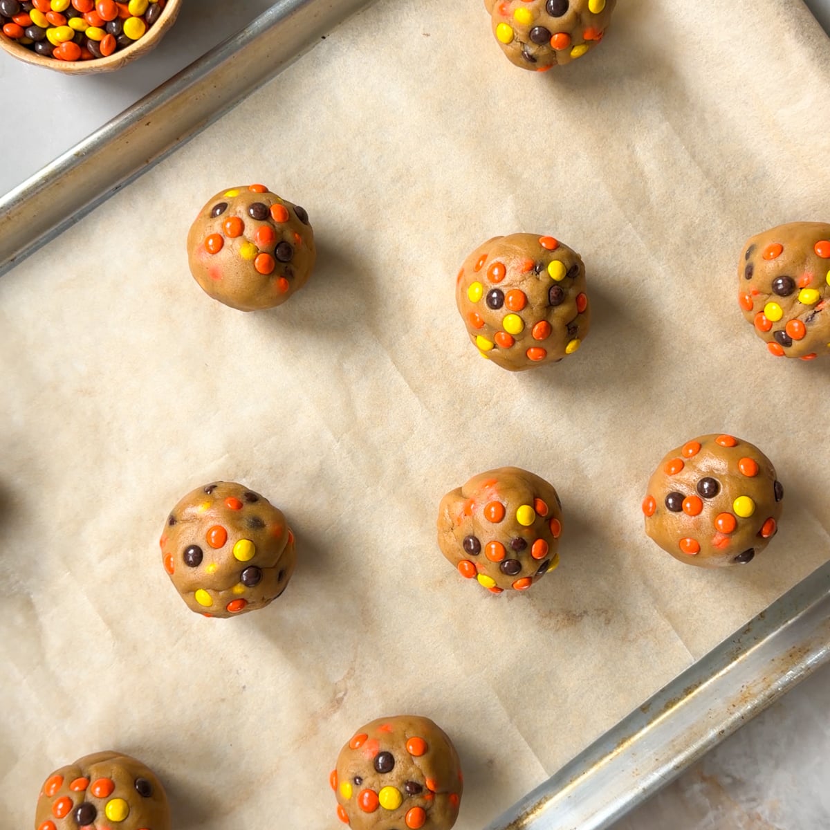 Bake the cookies at 350 for 12 minutes!